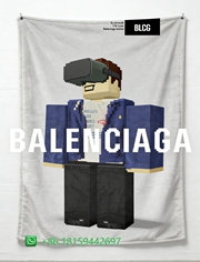 Balenciaga Throw Blankets